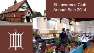 St Lawrence Chobham Club Annual Sale 2014