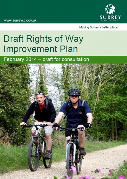 Update on the Surrey Rights of Way Improvement Plan