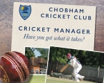Cricket Manager for Chobham Cricket Club